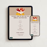 "Seafood Boil" - Online Dinner and Cocktail Party Invitations in Kraft by Rebecca Smith - Mobile + desktop layout