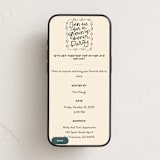 "All grown up" - Online Dinner and Cocktail Party Invitations in Classic by Inkblot Design - Mobile layout