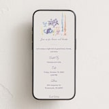 "tablescape drawing" - Online Dinner and Cocktail Party Invitations in Hydrangea by Cass Loh - Mobile layout
