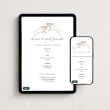 "Holiday Cocktail Party" - Online Dinner and Cocktail Party Invitations in Snow by Pati Cascino - Mobile + desktop layout
