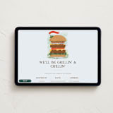 "Grillin' and Chillin'" - Online Dinner and Cocktail Party Invitations in Ketchup by Paper Sun Studio - Desktop layout