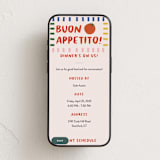 "Buon Appetito!" - Online Dinner and Cocktail Party Invitations in Capri by Julia Starr - Mobile layout