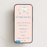 "China Tea Set" - Online Dinner and Cocktail Party Invitations in Blush by Ani Somi - Mobile layout