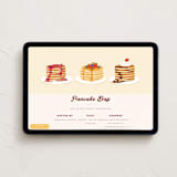 "Pancake Day" - Online Dinner and Cocktail Party Invitations in Winner by Sherley Ferreira - Desktop layout