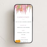 "whimsical garden" - Online Dinner and Cocktail Party Invitations in Peony by Erin Deegan - Mobile layout