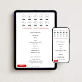 "Always 5 o'clock" - Online Dinner and Cocktail Party Invitations in Eclipse by Gwen Bedat - Mobile + desktop layout