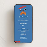 "Brunch Anyone" - Online Dinner and Cocktail Party Invitations in Bleu by mo kelley - Mobile layout