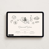 "Dine and Wine!" - Online Dinner and Cocktail Party Invitations in Latte by Sherley Ferreira - Desktop layout