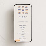 "Sushi Roll" - Online Dinner and Cocktail Party Invitations in Bluefin by Natalie Rae - Mobile layout