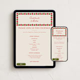 "Olive Bites" - Online Dinner and Cocktail Party Invitations in Saucy by Anna Elder - Mobile + desktop layout