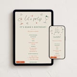 "Sips & Smiles" - Online Dinner and Cocktail Party Invitations in Cocktail by Vera Lim - Mobile + desktop layout