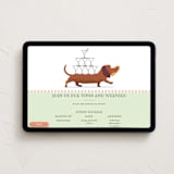 "Tinis and Weenies" - Online Dinner and Cocktail Party Invitations in Mint by Ashley Bird - Desktop layout