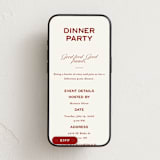 "Dinner Party Party" - Online Dinner and Cocktail Party Invitations in Spice by Angela Garrick - Mobile layout