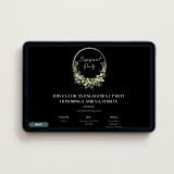 "Eternity" - Online Engagement Party Invitations in Forest by Susan Moyal - Desktop layout