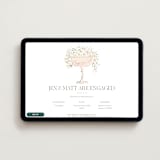 "Garden Engagement" - Online Engagement Party Invitations in Blush by Itsy Belle Studio - Desktop layout