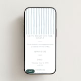 "Coastal" - Online Engagement Party Invitations in Sea by Elly - Mobile layout