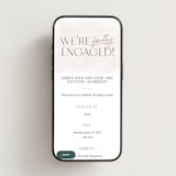 "Pre-Wedding Celebration" - Online Engagement Party Invitations in Blush by Hooray Creative - Mobile layout