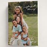 "Simple Nostalgia" - Holiday Cards in Snow by Lisa Assenmacher - Folded Card