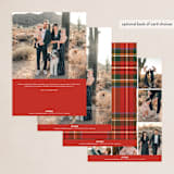 "The Merriest of Days" - Holiday Cards in Snowflake by Wildfield Paper Co - Back of Card Options