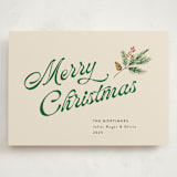 "Vanilla Pine" - Holiday Cards in Vanilla by Erika Firm - Front