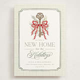 "Roland Park" - Holiday Cards in Mint by Erin L. Wilson - Front