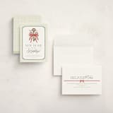 "Roland Park" - Holiday Cards in Mint by Erin L. Wilson - Assembled
