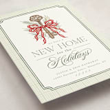 "Roland Park" - Holiday Cards in Mint by Erin L. Wilson - Detail