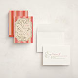 "Peace Dove.." - Holiday Cards in Cranberry by Vera Lim - Assembled