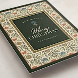 "Morrisish" - Holiday Cards in Pine by Danie Romrell - Detail