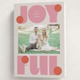 "pop joy" - Holiday Cards in Candied Grapefruit by Lori Wemple - Folded Card