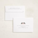 "Sugarpine" - Holiday Cards in Blush by Itsy Belle Studio - FREE Recipient Addressing