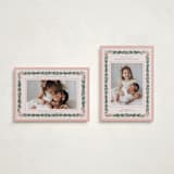 "Sugarpine" - Holiday Cards in Blush by Itsy Belle Studio - Photo Orientation Options