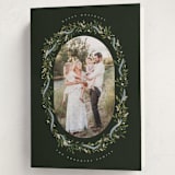 "Juniper Garland" - Holiday Cards in Juniper Berry by Erin L. Wilson - Folded Card