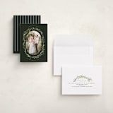 "Juniper Garland" - Holiday Cards in Juniper Berry by Erin L. Wilson - Assembled