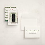 "From our home to yours" - Holiday Cards in Midnight by Susan Moyal - Assembled