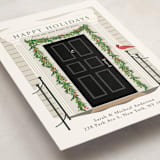 "From our home to yours" - Holiday Cards in Midnight by Susan Moyal - Detail