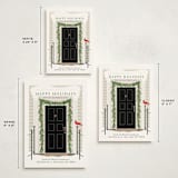 "From our home to yours" - Holiday Cards in Midnight by Susan Moyal - Formats Available