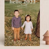 "can't wait 2021" - Holiday Cards in Pear by Aspacia Kusulas - Front