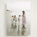 "love joy" - Holiday Cards in Snow by Kate Ross - Front