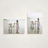 "love joy" - Holiday Cards in Snow by Kate Ross - Photo Orientation Options