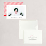 "Great Tidings of Joy" - Holiday Cards in Pitch by That Girl Press - Assembled