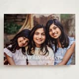 "late card era" - Holiday Cards in Cloud by Sara Hicks Malone - Front