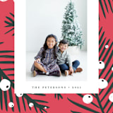 "White Berries" - Holiday Cards in Persimmon by Cricket and Bee - Detail