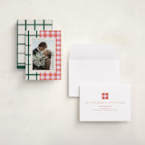 "Grandmas Dishes" - Holiday Cards in Gumdrop by Carrie ONeal - Assembled