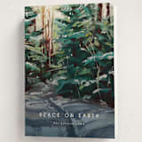 "Peaceful Forest" - Holiday Cards in Wintermint by Holly Whitcomb - Folded Card