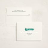 "Peaceful Forest" - Holiday Cards in Wintermint by Holly Whitcomb - FREE Recipient Addressing