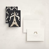 "Eiffel" - Holiday Cards in Champagne by Gwen Bedat - Assembled