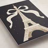 "Eiffel" - Holiday Cards in Champagne by Gwen Bedat - Detail