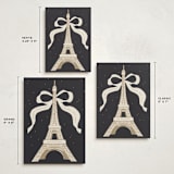 "Eiffel" - Holiday Cards in Champagne by Gwen Bedat - Formats Available