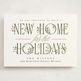 "Hearth" - Holiday Cards in Festive by Erin L. Wilson - Front